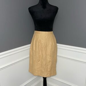 Marie St. Claire linen skirt
